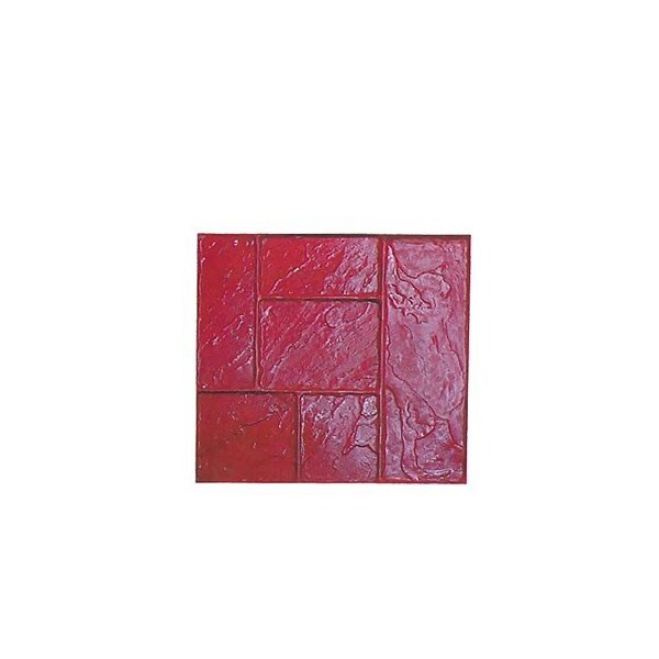 Bon Tool Texture Mat - Country Ashlar Red - 24" x 24" - 32-342