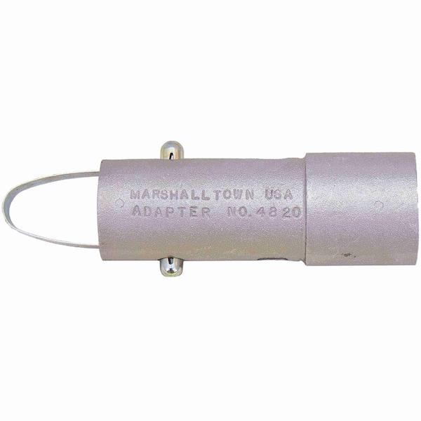 Marshalltown Push Button Handle Adapter, Female Thread Adapter, 1 3/8 inch Handle, 1 3/4 inch Handle - 4820