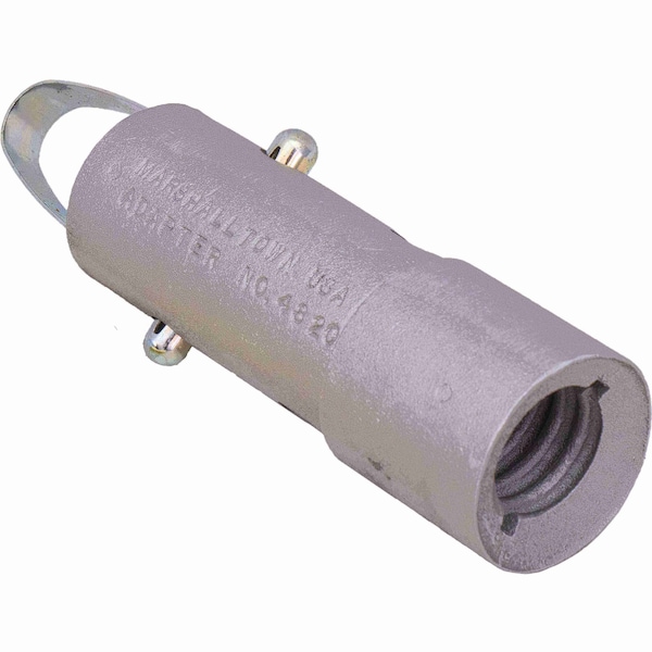 Marshalltown Push Button Handle Adapter, Female Thread Adapter, 1 3/8 inch Handle, 1 3/4 inch Handle - 4820