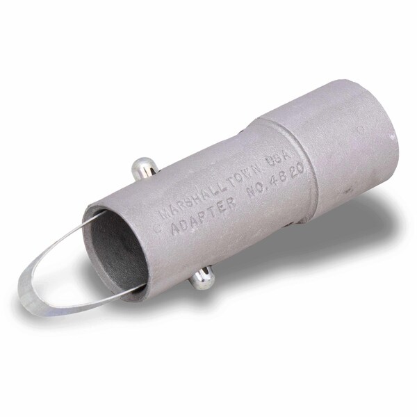 Marshalltown Push Button Handle Adapter, Female Thread Adapter, 1 3/8 inch Handle, 1 3/4 inch Handle - 4820