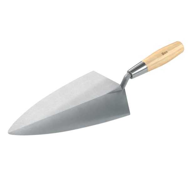 Bon Tool Bon 72-652 Brick Trowel Forged 12" Philadelphia Wood Handle - 72-652