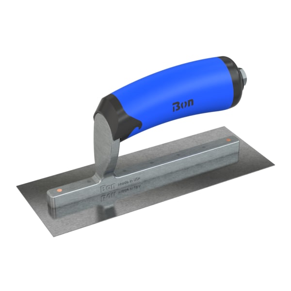 Steel City Trowels By Bon Bon 67-250 Midget Trowel, Carbon Steel, 8 X 3, Comfort Grip - 67-250