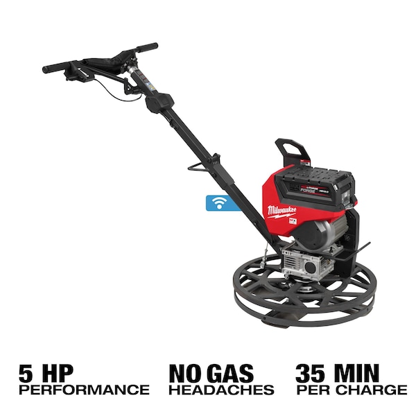 Milwaukee Tool MX FUEL 24 in. Walk-Behind Edging Trowel Kit - MXF324-2HD