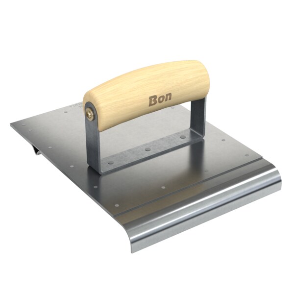 Bon Tool Edger/Groover, 6" X 8", 1/4" Bit, 1/2" Radius Wood Handle - 12-883