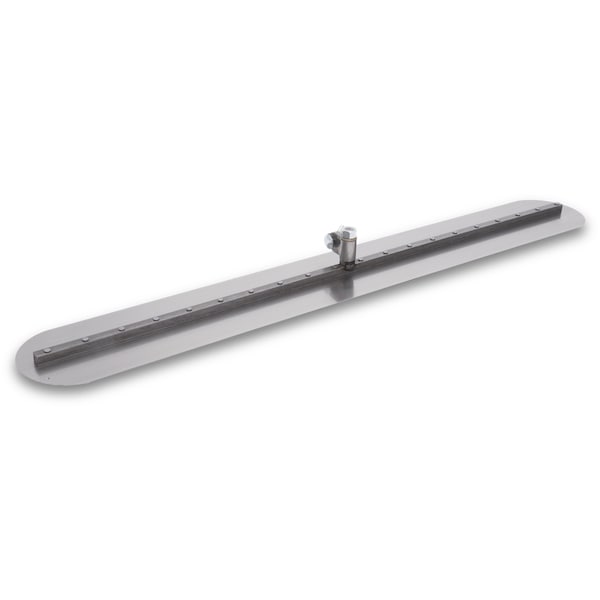 Marshalltown Fresno Trowel, Fresno, Concrete Trowel, All-Angle Swivel, Round End Fresno, 36 inch Blade - C36R