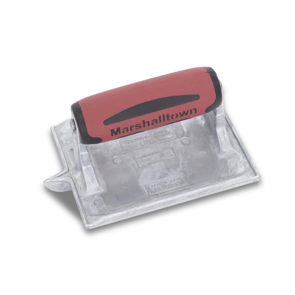 Marshalltown Concrete Hand Groover, Heavy Duty Zinc Hand Groover, 6 x 4 3/8 inch Groover, 1/2 inch Groove Depth - 833D
