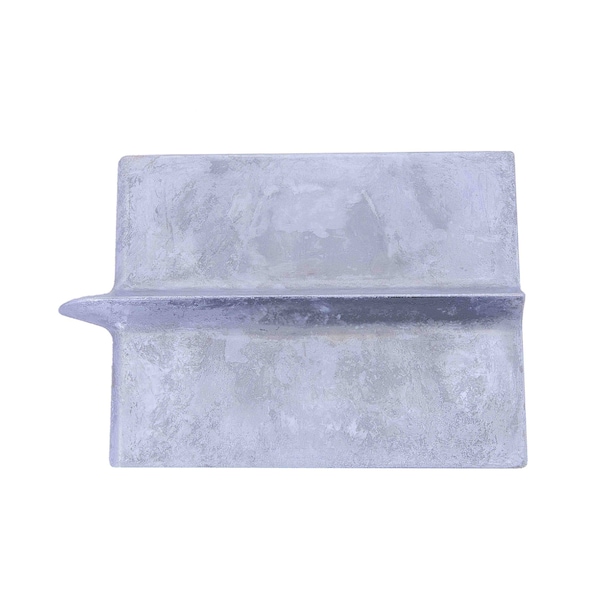 Marshalltown Concrete Hand Groover, Heavy Duty Zinc Hand Groover, 6 x 4 3/8 inch Groover, 1/2 inch Groove Depth - 833D