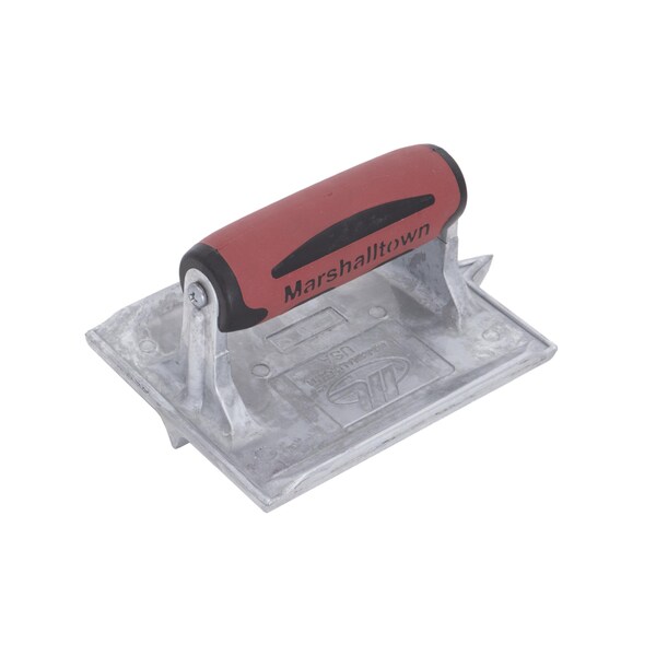 Marshalltown Concrete Hand Groover, Heavy Duty Zinc Hand Groover, 6 x 4 3/8 inch Groover, 1/2 inch Groove Depth - 833D