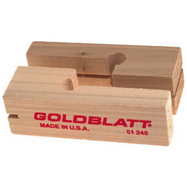 Goldblatt G01243 Pair Of Wood Line Blocks - 399805