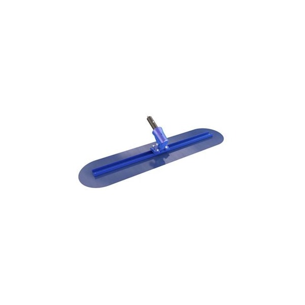 Bon Tool Big Blue Bull Trowel, Blue Steel 36" X 12", Wormgear Bracket - 22-525