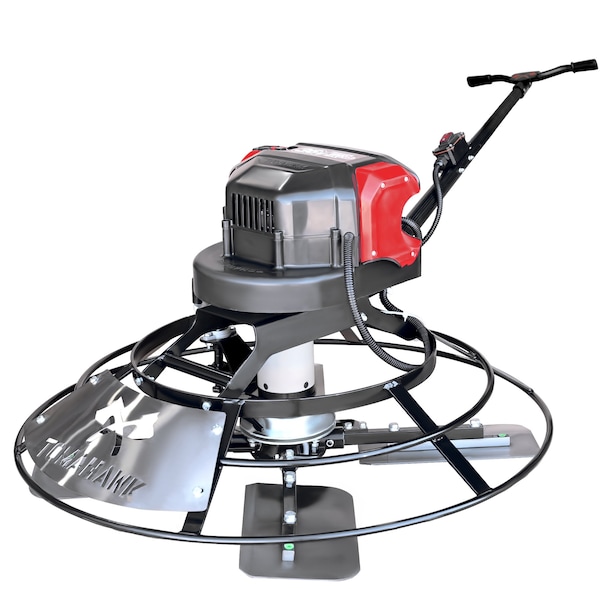 Tomahawk Power 30in Portable Concrete Power Trowel with 36V Battery and 18ft Bull Float Handle - EJXPT30