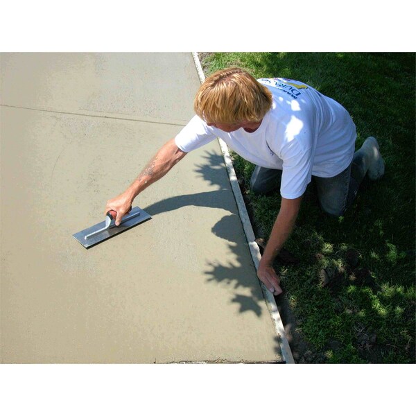 Marshalltown Concrete Finishing Trowel, High Carbon Steel Trowel, Concrete Trowel, 12 x 3 inch Trowel - MXS56D