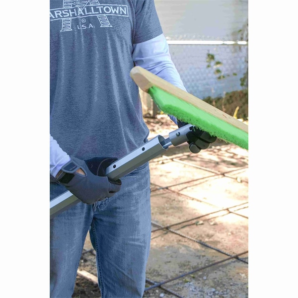Marshalltown Wood Backed Concrete Brooms, Nylon Concrete Broom, Texture Broom, 36 inch Broom - 6561