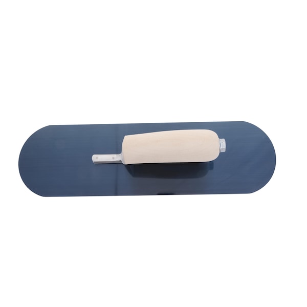 Marshalltown Pool Trowel, Blue Steel, Concrete Trowel, 14 x 4 inch Trowel, 6 Rivets - SP14B