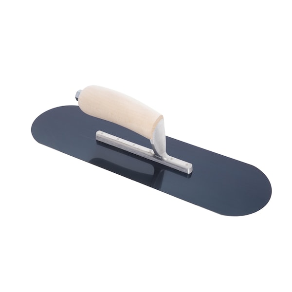 Marshalltown Pool Trowel, Blue Steel, Concrete Trowel, 14 x 4 inch Trowel, 6 Rivets - SP14B