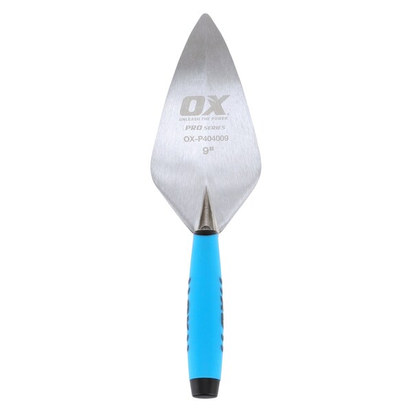 Ox Tools Pro Narrow London Pattern Brick Trowel - OX Grip | 9" / 230mm - OX-P404009