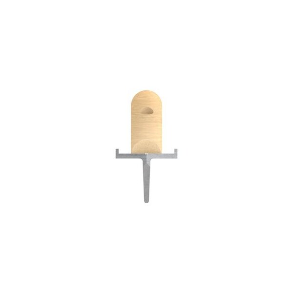 Bon Tool Vegas Groover, 12", Straight Bit 1/4" X 1 3/4" Wood Handle - 22-390