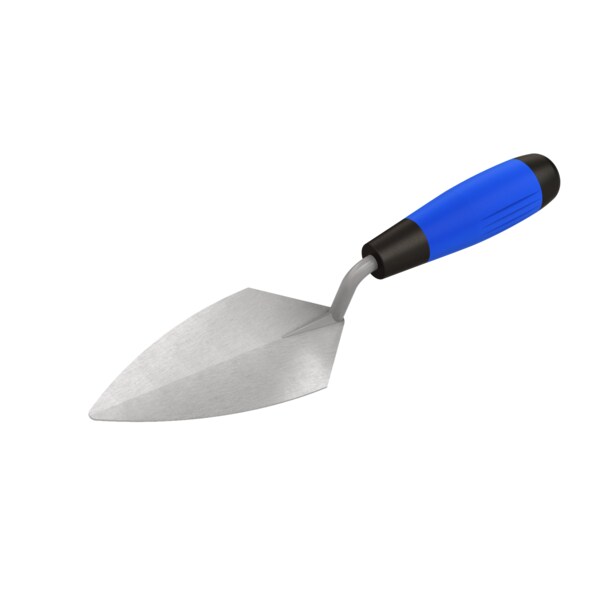 Bon Tool Pointing Trowel, Stainless Steel 5-1/2" X 2 3/4" Comfort Grip Handle - 70-119