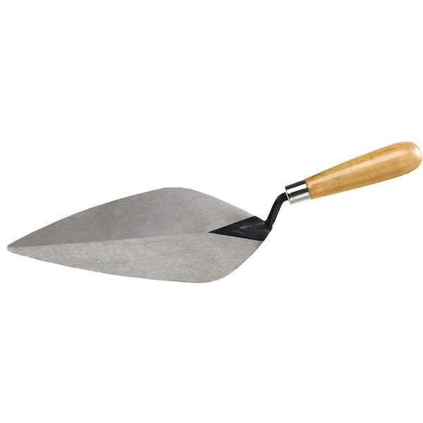 All-Source London 10 In. Steel Brick Trowel - 322396