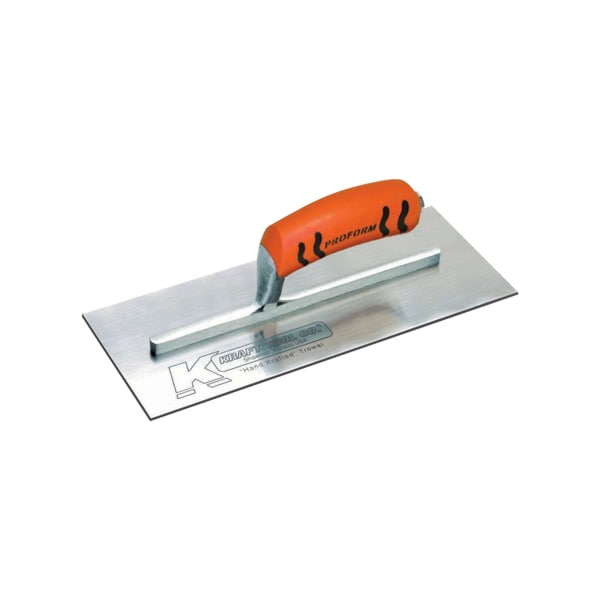 Kraft Tool Carbon Steel Plaster Trowel, 11"x4-1/2 - PL451PF