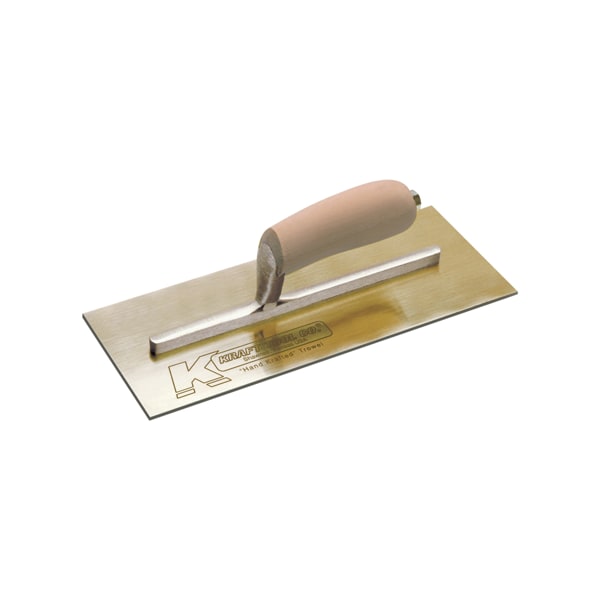 Kraft Tool Golden Stainless Steel Trowel, 13"x5 - PL461
