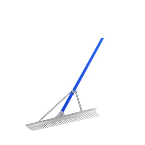 Bon Tool Bon 14-673 Landscape Rake, Pro 36", 72" Aluminum Handle - 14-673