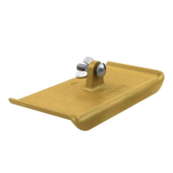 Bon Tool Walk Edger, Bronze 9" X 4", 1/4" Radius X 3/4" Lip - 12-283