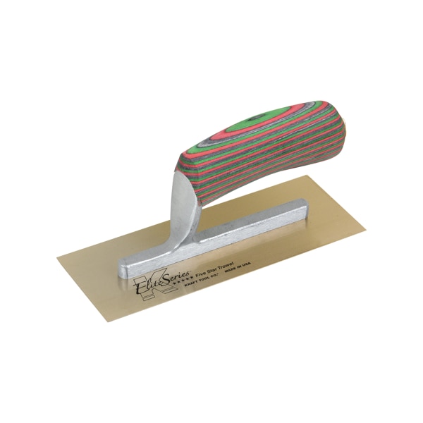 Kraft Tool Elite Series Trowel Gold Stain, 8"x3 - PLE411