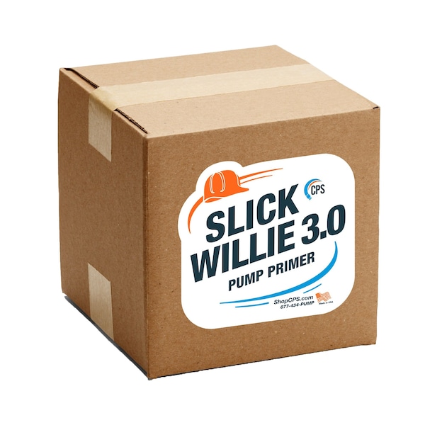Concrete Pump Supply Slick Willie 3, Box= 60/ea. of 6oz. Bags, 60PK - SLICK3_BX