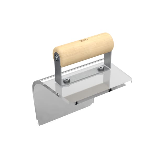 Bon Tool Step Tool, Plex Outside 6" X 5", 1-1/2" Radius 5" Lip Wood Handle - 82-357