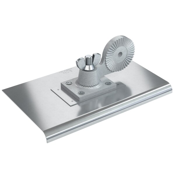 Bon Tool Walk Edger, Stainless Steel 10" X 6", 1/2" Radius W/Base Bracket - 12-209