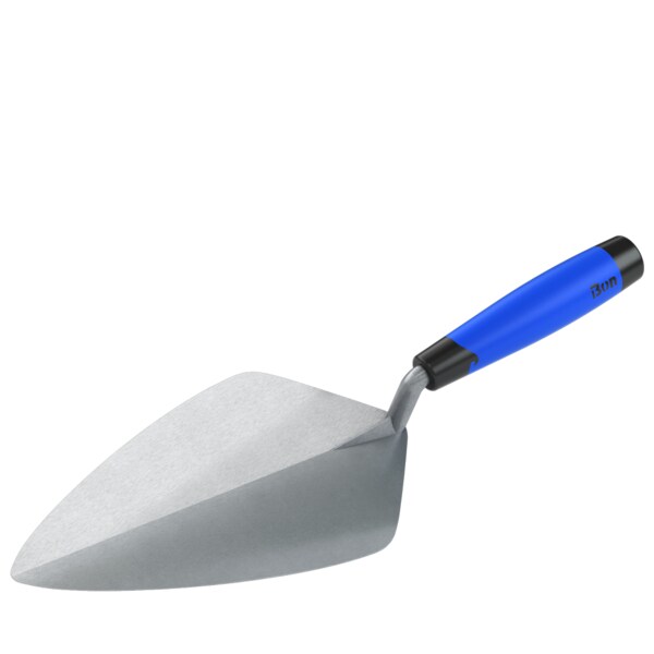 Bon Tool Bon 72-609 Brick Trowel Forged 10" Wide London Comfort Handle - 72-609
