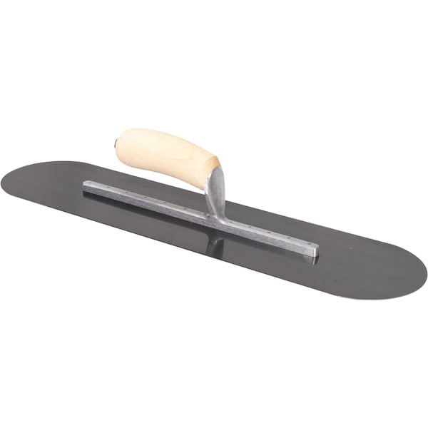 Marshalltown Pool Trowel, Blue Steel, Concrete Trowel, 20 x 5 inch inch Trowel, 12 Rivets - SP205B