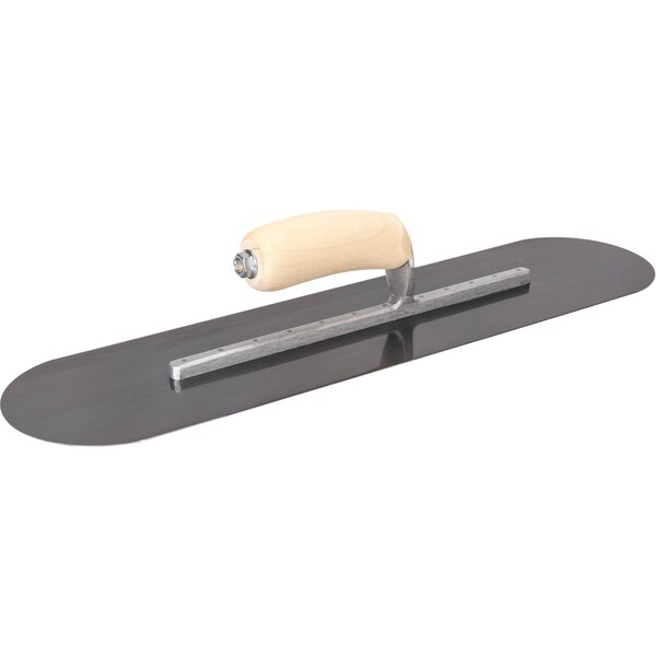 Marshalltown Pool Trowel, Blue Steel, Concrete Trowel, 20 x 5 inch inch Trowel, 12 Rivets - SP205B