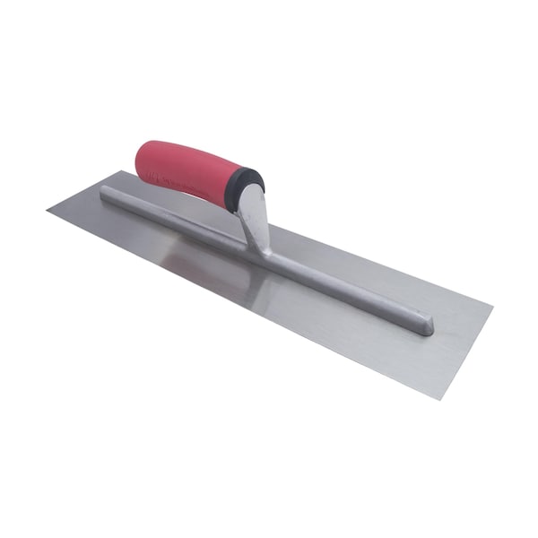 Qlt Concrete Finishing Trowel, Stainless Steel, 16 x 4 inch Trowel - FT164