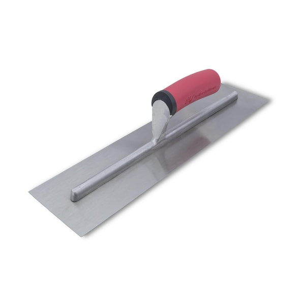 Qlt Concrete Finishing Trowel, Stainless Steel, 16 x 4 inch Trowel - FT164
