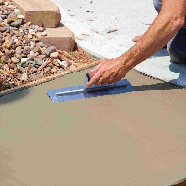 Qlt Concrete Finishing Trowel, Stainless Steel, 16 x 4 inch Trowel - FT164