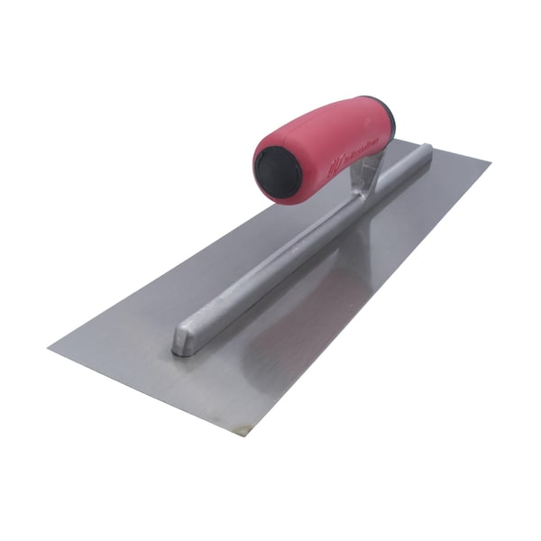 Qlt Concrete Finishing Trowel, Stainless Steel, 16 x 4 inch Trowel - FT164