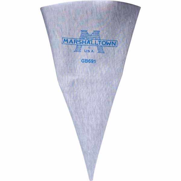 Marshalltown Masonry Grout Bag, Grout Bag, 12 x 24 inch Grout Bag, Vinyl Grout Bag with Metal Tip - GB691
