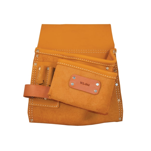 Kraft Tool Deluxe Nail Bag w/Left Side, 5 Pocket - WL044