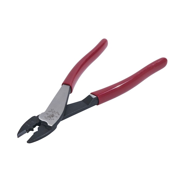 Klein Tools Crimping and Cutting Tool for Connectors, 10 to 22 AWG, 9-3/4 in, Red - 1005