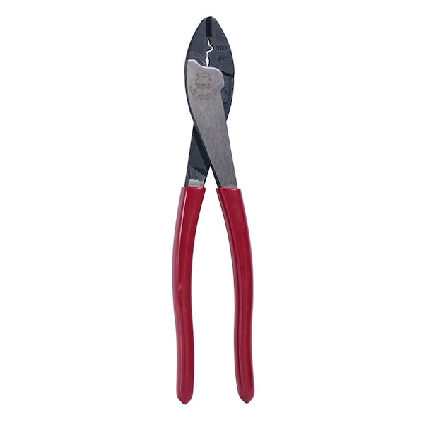 Klein Tools Crimping and Cutting Tool for Connectors, 10 to 22 AWG, 9-3/4 in, Red - 1005
