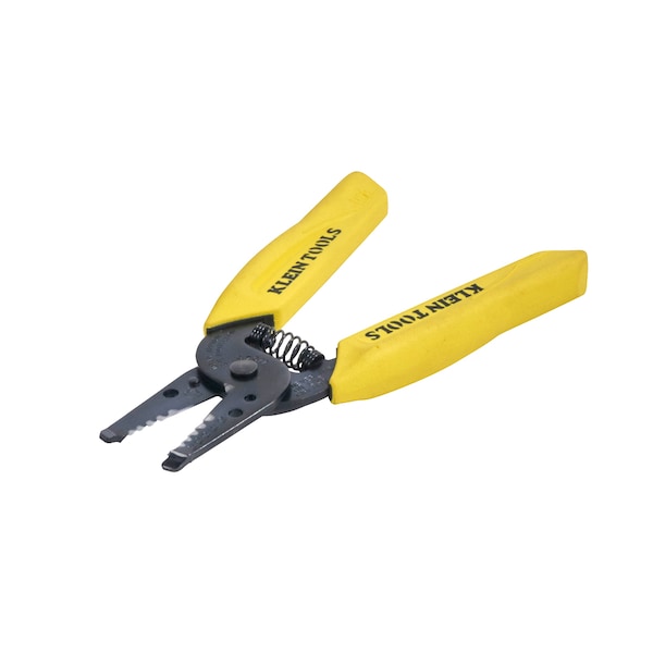 Klein Tools Wire Stripper/Cutter, 10 to 18 AWG, 6-1/4 in, Yellow - 11045
