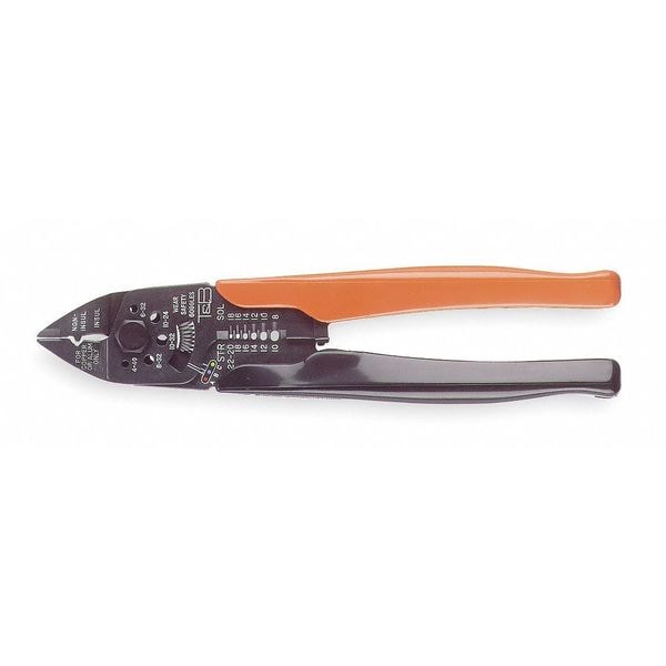 Sta-Kon 9 5/8 in Crimper 22 to 10 AWG - WT2000