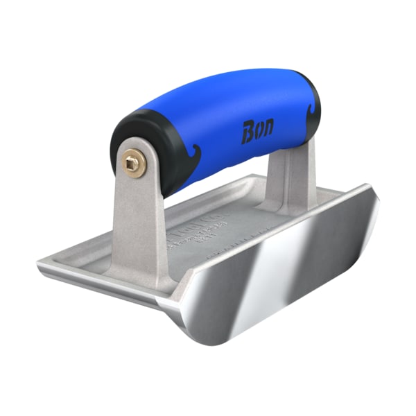 Bon Tool Edger, Bullet, SS, 6" X 2 3/4" Lip 5/8" X 3/16" Comfort Grip Handle - 88-311
