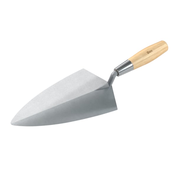 Bon Tool Bon 72-642 Brick Trowel Forged 11" Philadelphia Wood Handle - 72-642