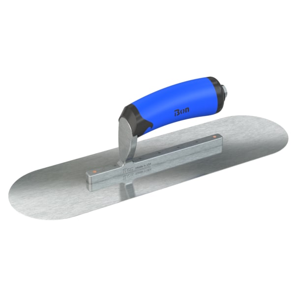 Steel City Trowels By Bon Bon 67-277 Pool Trowel, Razor Stainless, 14 X 4, Comfort Grip - 67-277