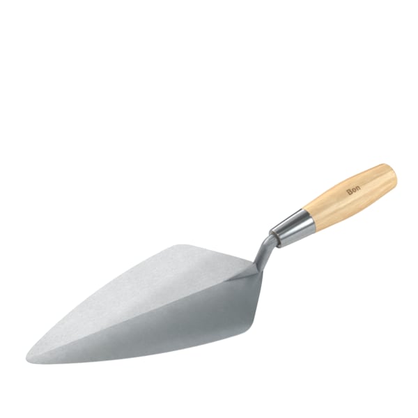 Bon Tool Bon 72-552 Brick Trowel Forged 11" Narrow London Wood Handle - 72-552