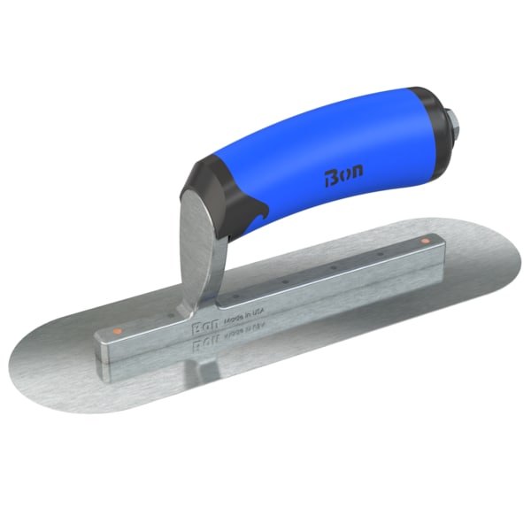 Steel City Trowels By Bon Bon 67-275 Pool Trowel, Razor Stainless, 10 X 3, Comfort Grip - 67-275