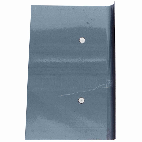 Marshalltown Concrete Hand Edger, Blue Steel Hand Edger, Straight End Edger, 6 x 4 inch Edger, 1/2 inch Radius - 159BD